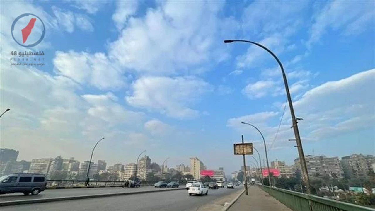 توقعات حالة الطقس في مصر خلال نهار يوم الخميس 23 أبريل